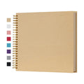 potricher 12 x 12 Inch Large DIY Scrapbook Photo Album 80 Pages, Yellow