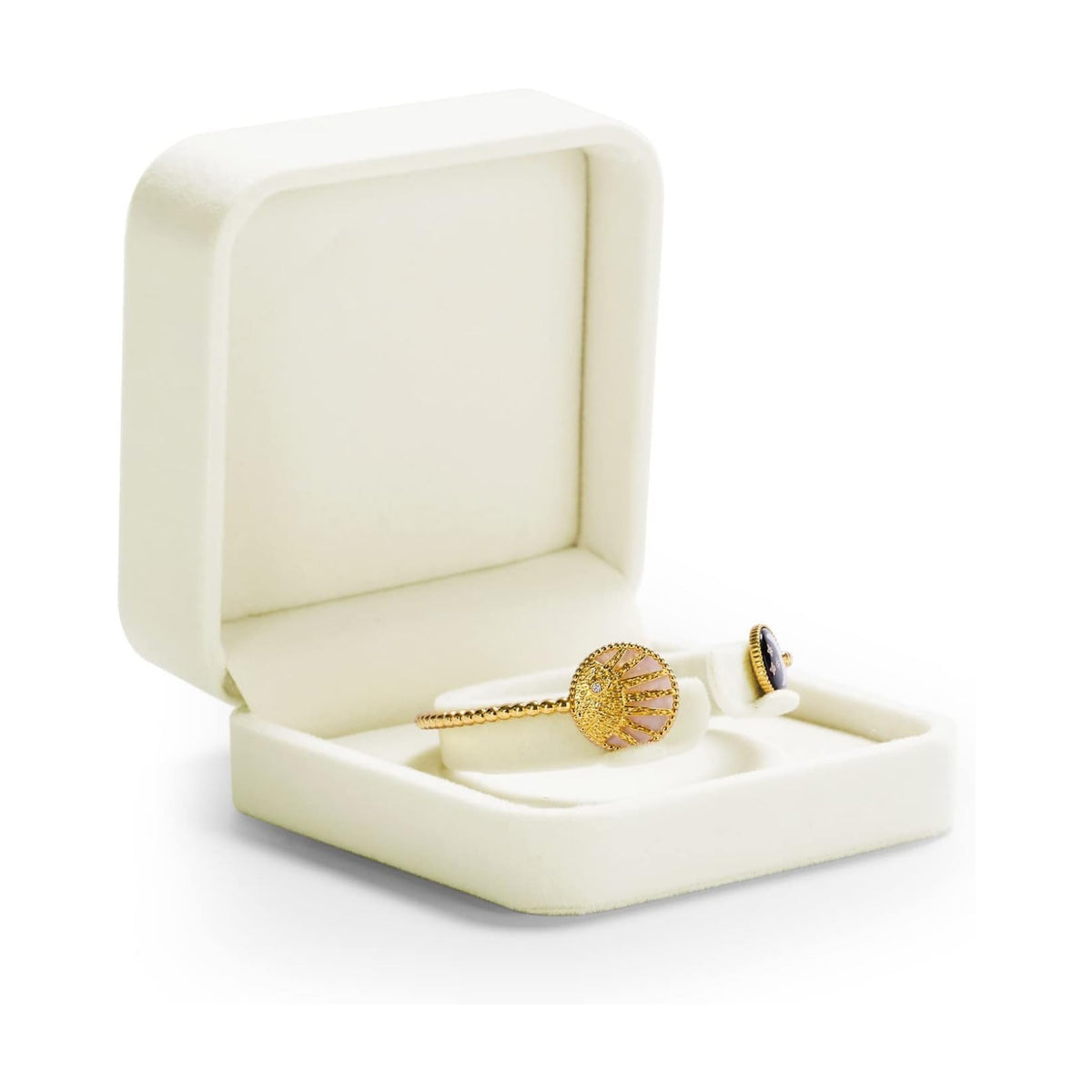 Oirlv Velvet Bracelet/Bangle Box,Compact & Portable,Perfect for Gift Giving