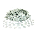 25th Birthday Confetti Number 25 Confetti 25th Anniversary Party Confetti for Party Table Decoration Supplies or DIY (Silver 1.5 Oz 1500 Pieces)