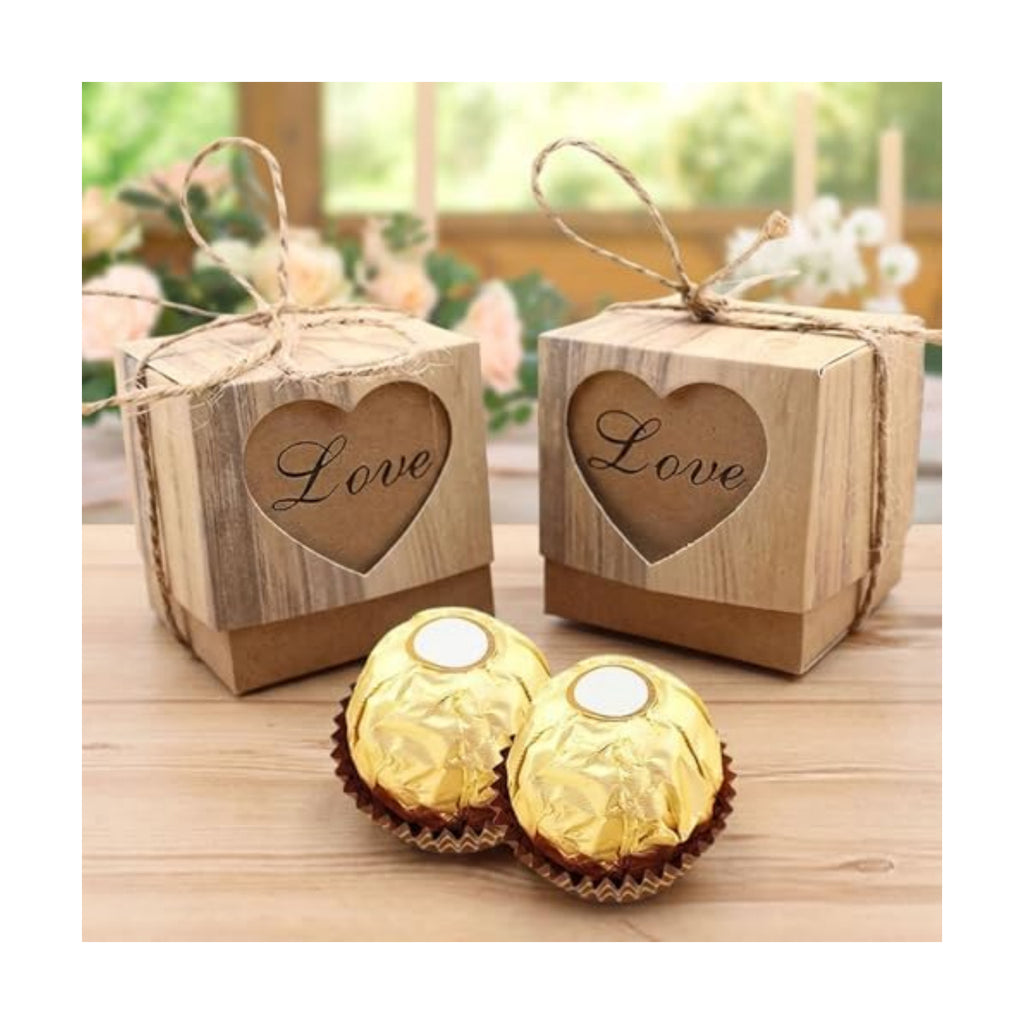 VGOODALL 50 PCS Small Gift Boxes, 2x2x2 Inches Party Favor Boxes