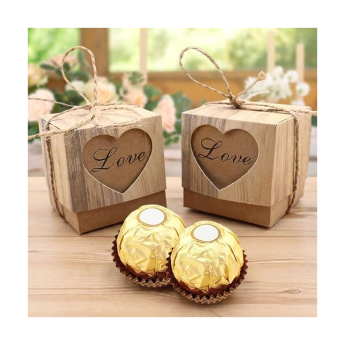 VGOODALL 50 PCS Small Gift Boxes, 2x2x2 Inches Party Favor Boxes