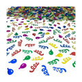 Confetti Sprinkles Table Scatters for Birthday Wedding Celebration Retirement Party Decoration or DIY Arts(1.6 Ounce Balloon Ribbon)