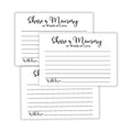 Share a Memory Cards, Funeral Guest Book, Memory Card for Celebration of Life, Graduation, Wedding, Retirement, Going Away Party, Pack of 50, 4x6 Inch