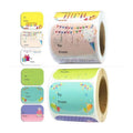 Happy Birthday Present Stickers Happy Birthday to from Gift Labels Party