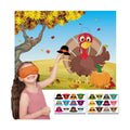 Thanksgiving Games for Kids Adults, Pin the Hat on the Turkey Game