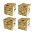 Sohapy 50Pcs Baptism Christening Favor Boxes Candy Boxes Bag Gift Box Baby Shower Favor for Baby Cute Birthday Decoration Shower Party Decoration Supplies