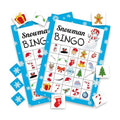 Christmas Games for Kids Adults, Xmas Snowman Bingo Cards Game 24 Players