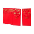 "Honbay 10PCS Chinese Red Envelopes Lucky HongBao Money Pockets, 17.7x8.5cm/6.97x3.35inch - Congratulations and Prosperity (Blessing)"