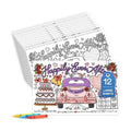 Tiny Expressions Wedding Activity Placemats, Pack of 12