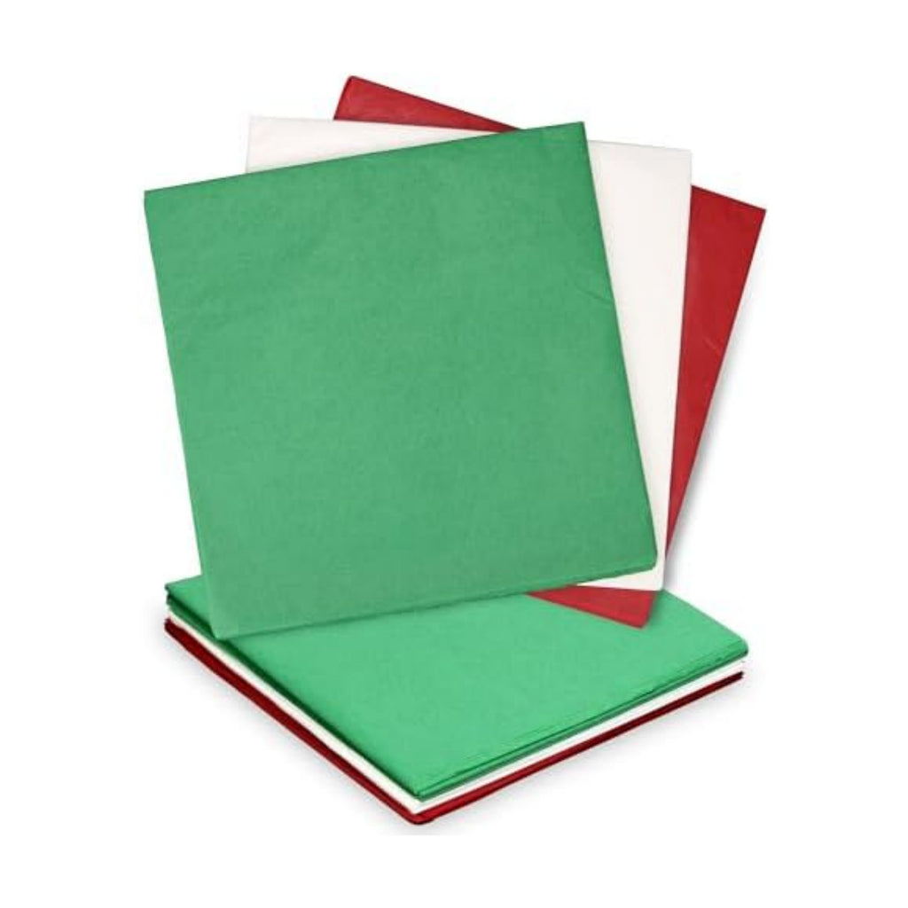 Iconikal 75 Sheets Christmas Tissue Paper Assortment 20 x 20 ES 25 of Each: