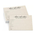 321Done Advice for Parents to Be Cards, 4x6, Set of 50, Tan