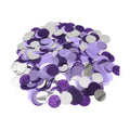 VCOSTORE Purple Round Tissue Confetti for Baby Shower Wedding Decor