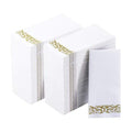 Vplus 400 Pack Paper Napkins, Soft Disposable Dinner Napkins, 3 Ply, Gold