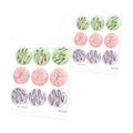YestBuy Acrylic Donut Wall Display Stand, 2 Sets Square Clear Donut Stands, Clear Bagels Holders Up to 54 Donuts for Christmas, Wedding Birthday Treat Parties,Children's Birthday