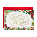 Hallmark Boxed Holiday Cards, Festive Greenery (40 Cards and Envelopes)