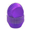 Lavender Purple Foil Cupcake Liners Standard Paper Baking Cups for Party and More, 120-Count