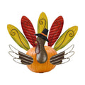 FORUP Pumpkin Turkey Making Kit, Metal Thanksgiving DIY Pumpkin, Poke into Pumpkin, Thanksgiving Pumpkin Decoration for Autumn Fall Thanksgiving Harvest Home Décor