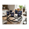 Seraphic Halloween Decorations for Indoor Gothic Table Centerpieces, Black