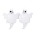 Skylety 2 Pcs 32 Inch Halloween Ghost Decoration Outdoor Hanging Windsock