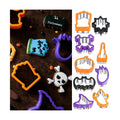 ETERSION Halloween Cookie Cutters, Stainless Steel, 9 Shapes 2-3 Inch
