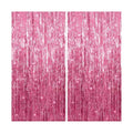 KatchOn, Pink Streamers for Pink Party Decorations - 3.2x8 Feet 2Pcs