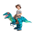 GOOSH Inflatable Dinosaur Costume for Kids Halloween Costumes Boys Girls Funny Blow up Costume for Halloween Party Cosplay…