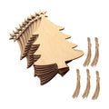Wooden Christmas Ornaments Natural Wood Slices Unfinished Wooden Cutouts