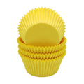 Premium Yellow Greaseproof Cupcake Liners Muffin Paper Baking Cups Standard Size, 100-Count
