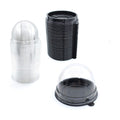 Clear Plastic Mini Cupcake Container,50 PC Desk Pet Containers