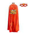 iROLEWIN Superhero-Cape and Mask for Adults, Super Hero Costumes Women Men