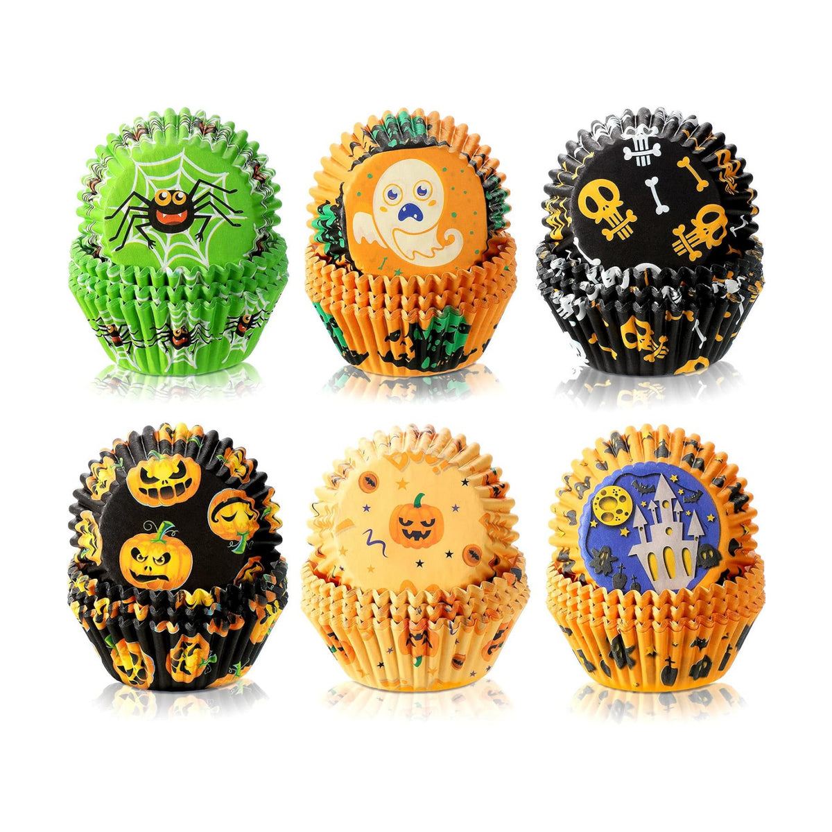 Patelai 600 Count Halloween Cupcake Liners, Attractive Style