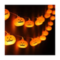 Runleo Halloween Decorations Pumpkin String Lights Battery Operated