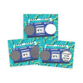 Make Your Own DIY Scratch Off ScratchNotes 20 Pack 3x4 Note Cards & Stickers 90s Boom Box