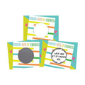 Make Your Own DIY Scratch Off ScratchNotes 20 Pack 3x4 Note Cards & Stickers Random Acts of Kindness