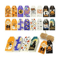 SallyFashion 160 Halloween Tags with String, 16 Styles