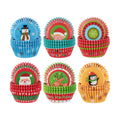 Patelai 600 Pcs Christmas Cupcake Liner Baking Muffin Cup, Funny Style