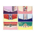 (Pack of 6) Korean Traditional Money Gift Envelopes for Cash Wedding, Birthday, New Year, Christmas, Multicolor