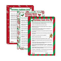 62 Pcs Christmas Trivia Party Game Cards, Xmas Festival Guessing Activity