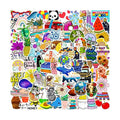 Summer Stickers for Kids Teens,100 Pcs Cute Aesthetic Stickers for Water Bottle, VSCO Waterproof Sticker for Laptop Phone Skateboard