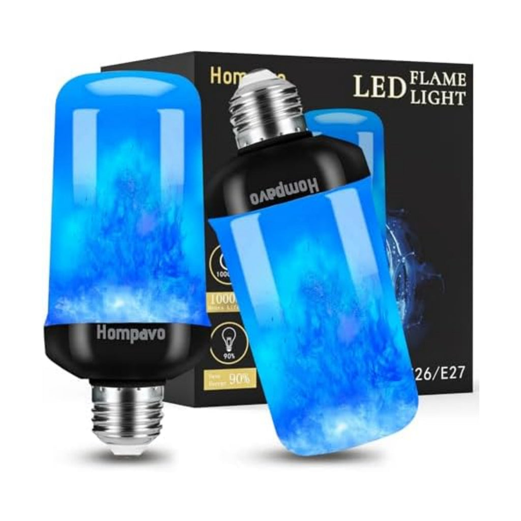 Hompavo 【Upgraded Flame Light Bulbs for Home Decor with Upside Down Effect