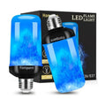 Hompavo 【Upgraded Flame Light Bulbs for Home Decor with Upside Down Effect