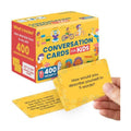 Prompta 400 Conversation Cards for Kids 5-13 - Family Dinner and Road Trips