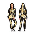 Tipsy Elves Skeleton Halloween Jumpsuit Costume for Women