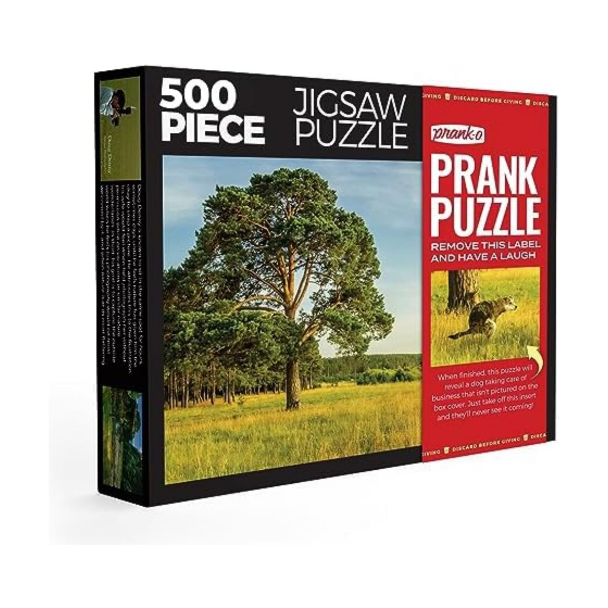 Prank-O 500-Piece Puzzles, Hidden Image (Alone at Last)