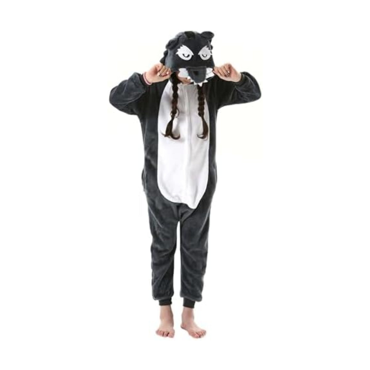 ATOZ Onesie for Kids, Animal Pajamas Halloween Cosplay Costume Girls Boys