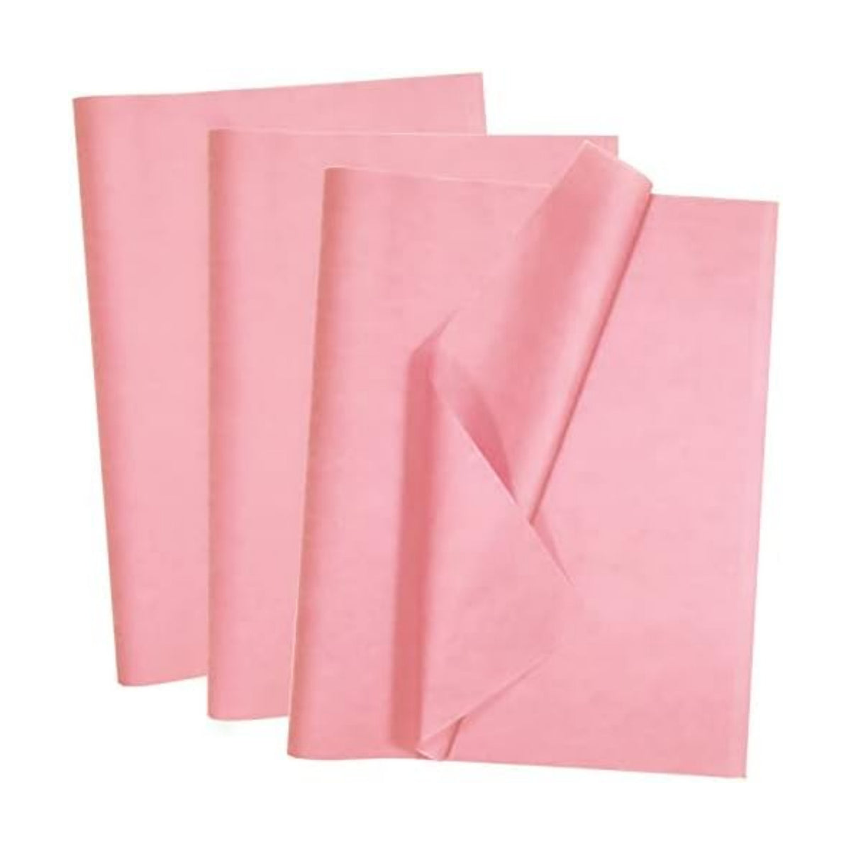 100 Sheets Pink Tissue Paper Artdly 14 x 20 Inches Pink Wrapping Paper Bulk for Weddings Birthday DIY Project Christmas