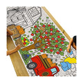 Tiny Expressions Fall-Themed Giant Coloring Tablecloth for Kids