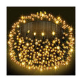 Dazzle Bright Warm White Christmas String Lights, 82ft 1000 LED Waterproof Green Wire Fairy Lights with 8 Modes, Outdoor Lights for Xmas Tree Holiday Wedding Party Christmas Decorations