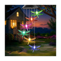 Winzwon Gifts for Mom Grandma Wife Solar Lights Outdoor Wind Chimes