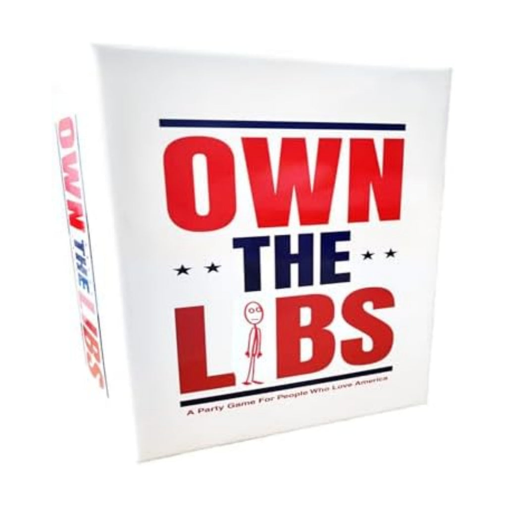 Right Or Racist Own The LlBBs - Funny White Elephant Gift - Gift for Men - Funny and Hilarious Game - Great Present - Birthday Gifts for Men and Women